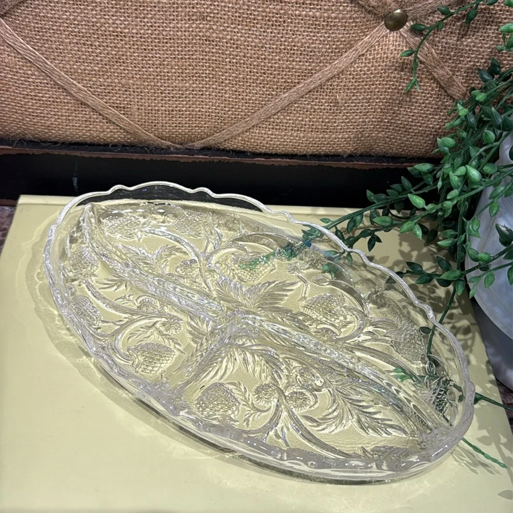 Glass Serving Platter